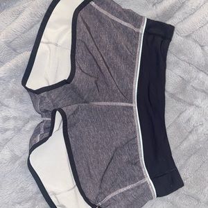 Lululemon size 4 gray shorts (2.5 length)